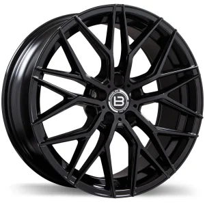 Braelin – BR10 – Black – 18″x8″ 35mm – All weather Wheels – BR10-1880-31BN+35C634